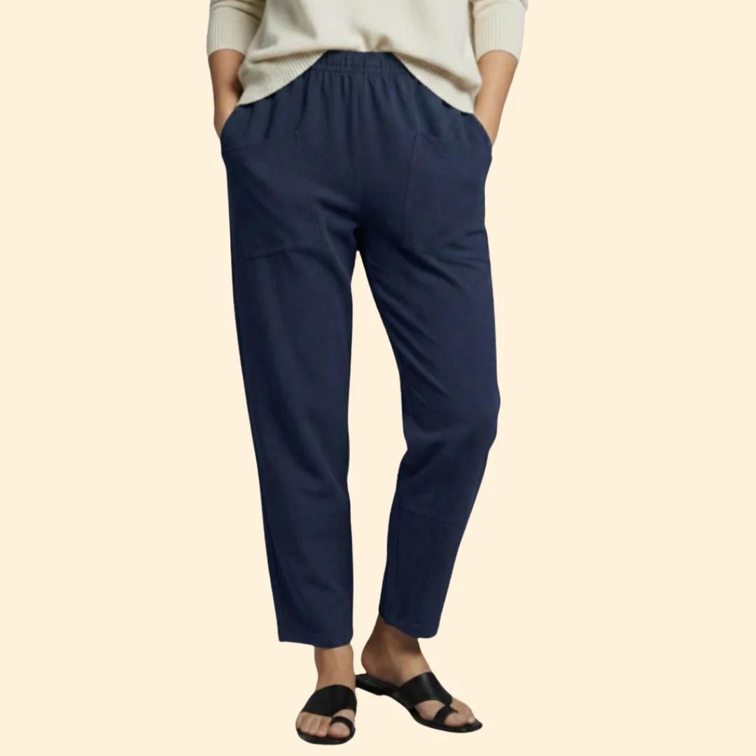 Women’s Summer Pants with Stretch Waistband - Image 9