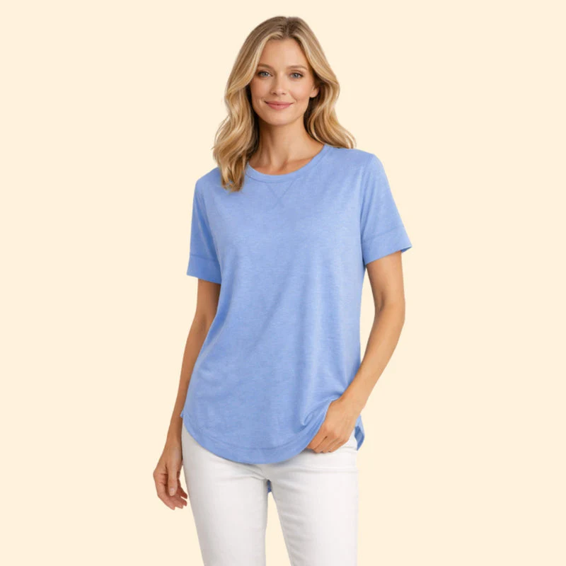 Women's T-Shirt with Drop Shoulders - Image 9