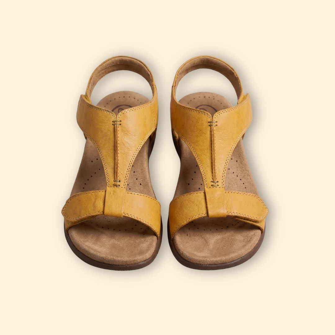 Women's T-Strap Sandals with Padding