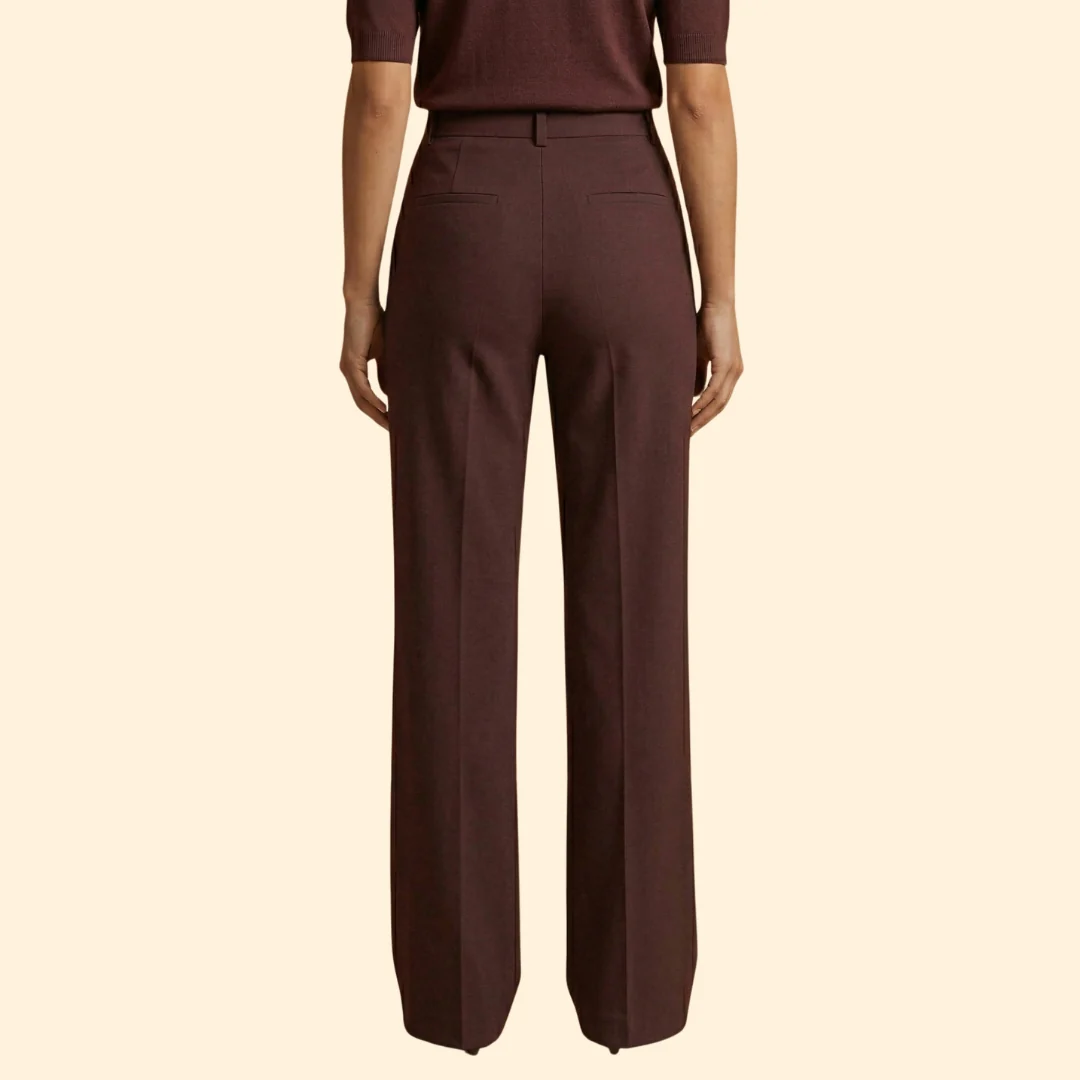 Women's Tailored Trousers with Stretch - Image 6