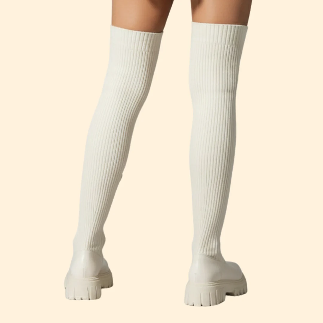 Women’s Thigh-High Boots with Slip-On Style - Image 5