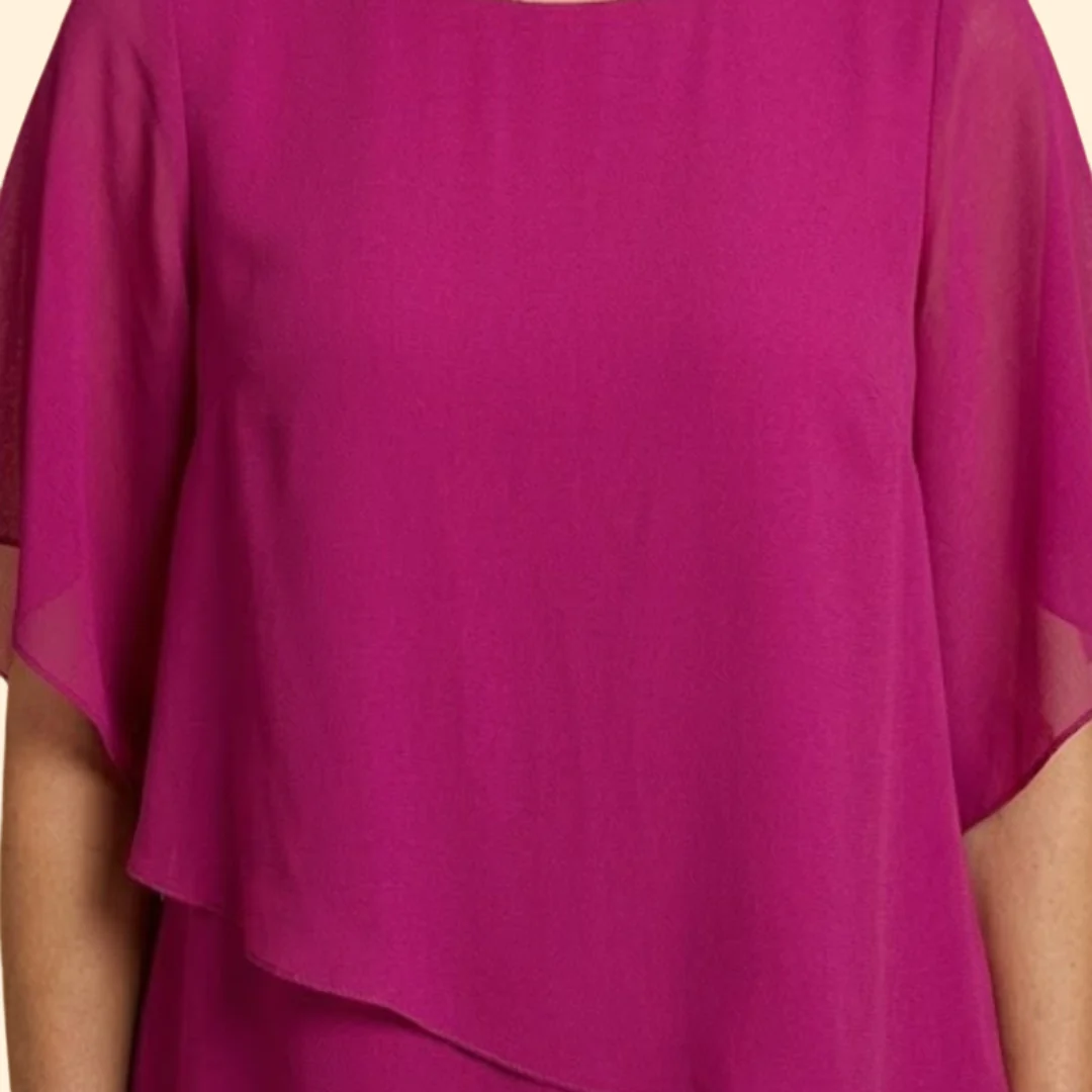 Women’s Two-Piece Set with Asymmetric Tunic - Image 6