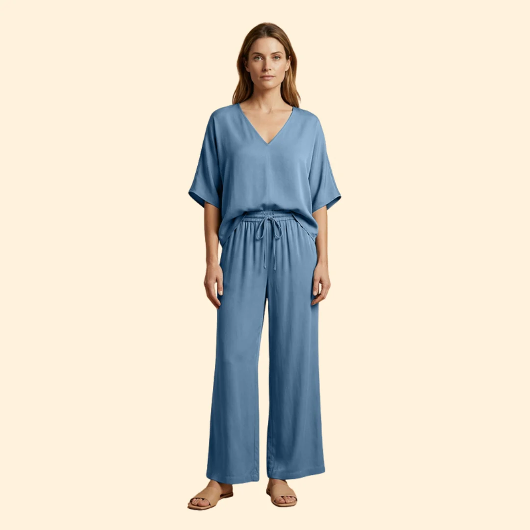 Women’s Two-Piece Set with Drawstring - Image 2