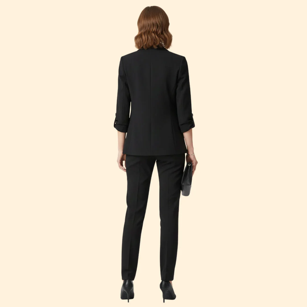 Women’s Two Piece Suit with Matching Trousers - Image 4