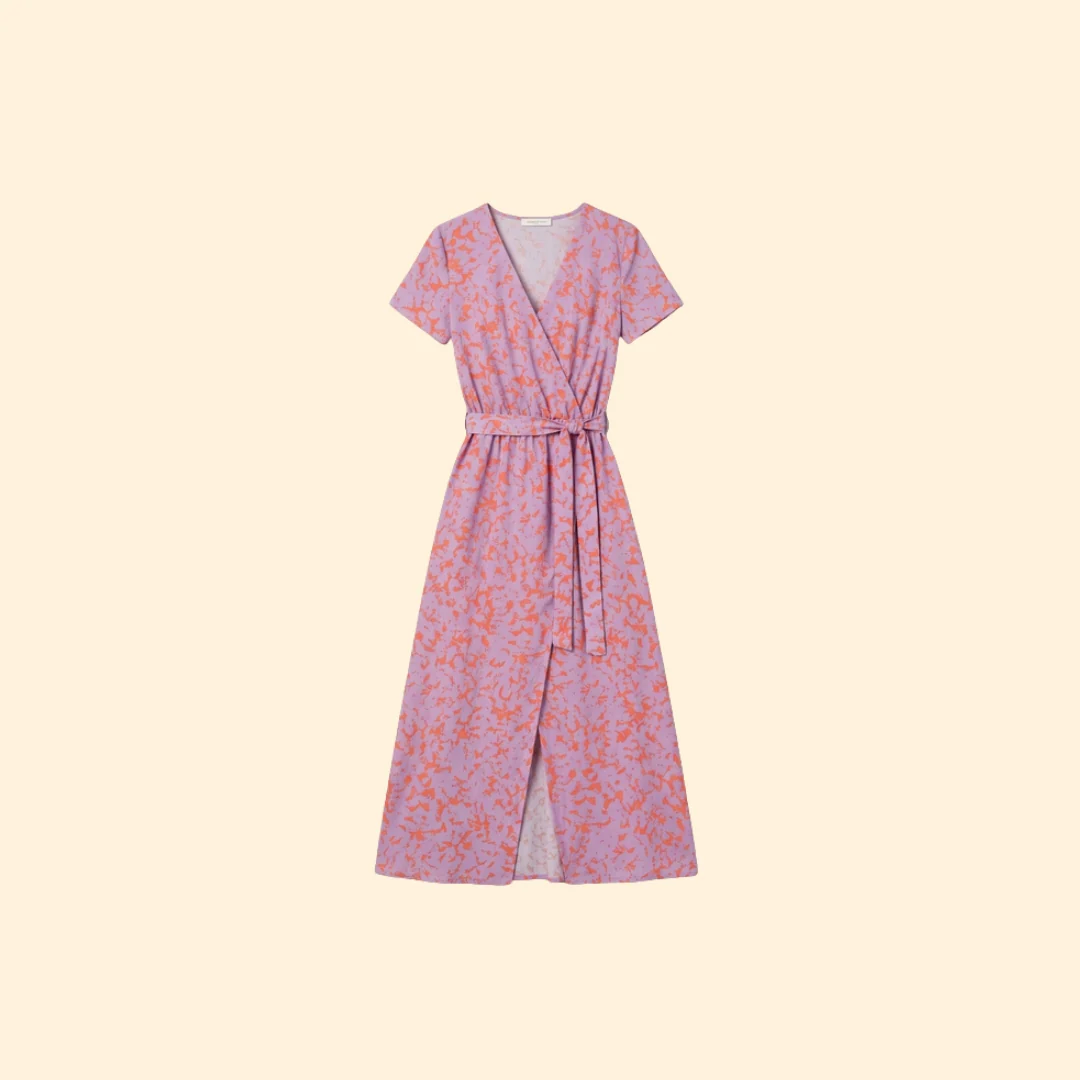 Women's V-Neck Dress Sleeveless