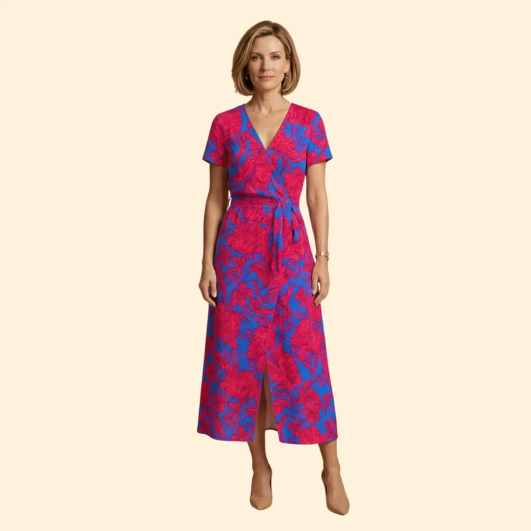 Women's V-Neck Dress Sleeveless - Image 10