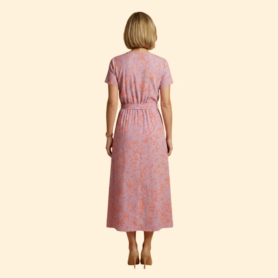 Women's V-Neck Dress Sleeveless - Image 5