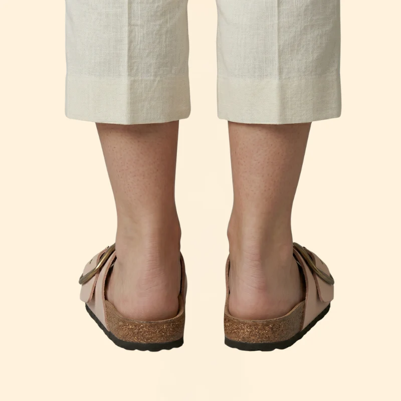 Women's Vintage Sandals with Buckle - Image 5
