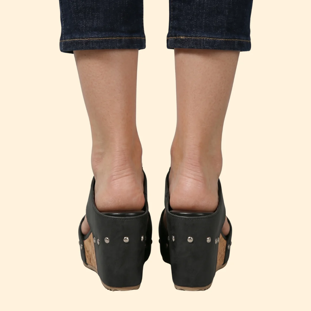 Women's Vintage Wedge Platform Sandals - Image 5