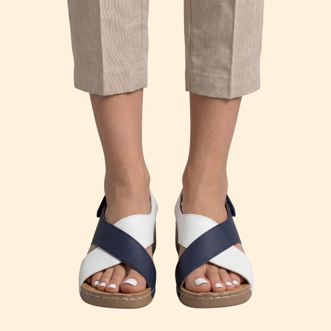 Women's Wedge Platform Sandals with Cushioned Insole - Image 8
