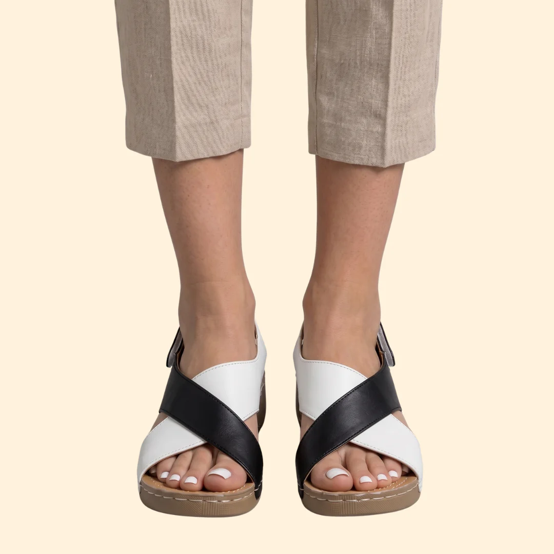 Women's Wedge Platform Sandals with Cushioned Insole - Image 9