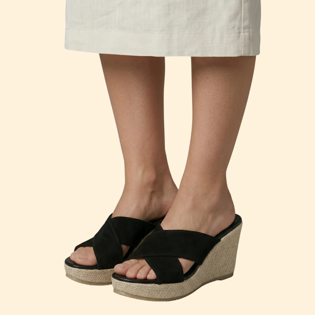 Women's Wedge Sandals with Straps - Image 5