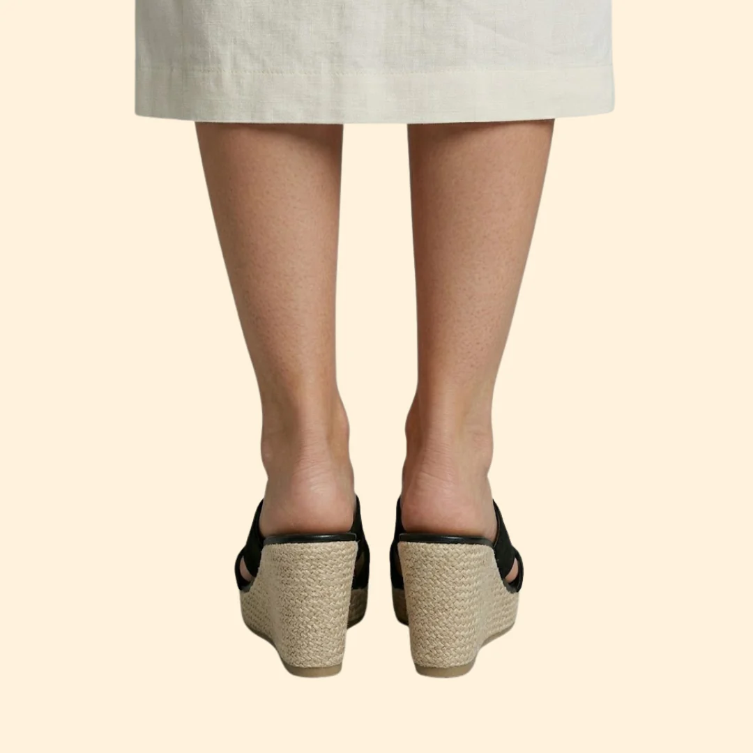 Women's Wedge Sandals with Straps - Image 6