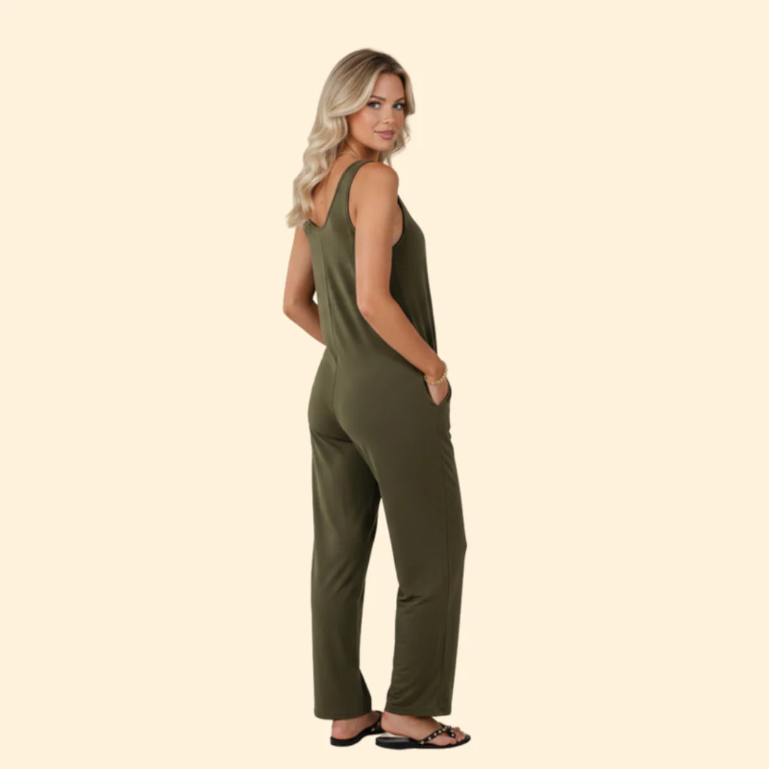 Women’s Wide-Leg Jumpsuit with Casual Fit - Image 4