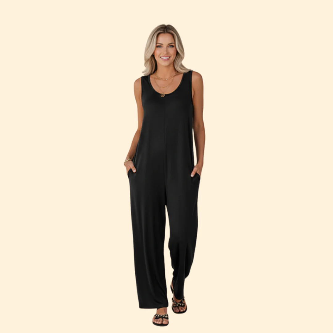 Women’s Wide-Leg Jumpsuit with Casual Fit - Image 7
