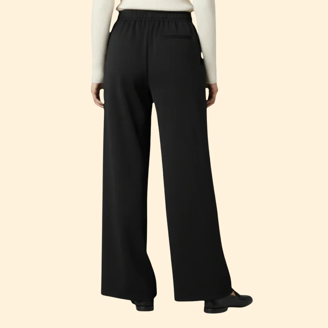 Women’s Wide Leg Trousers with High Waist - Image 6