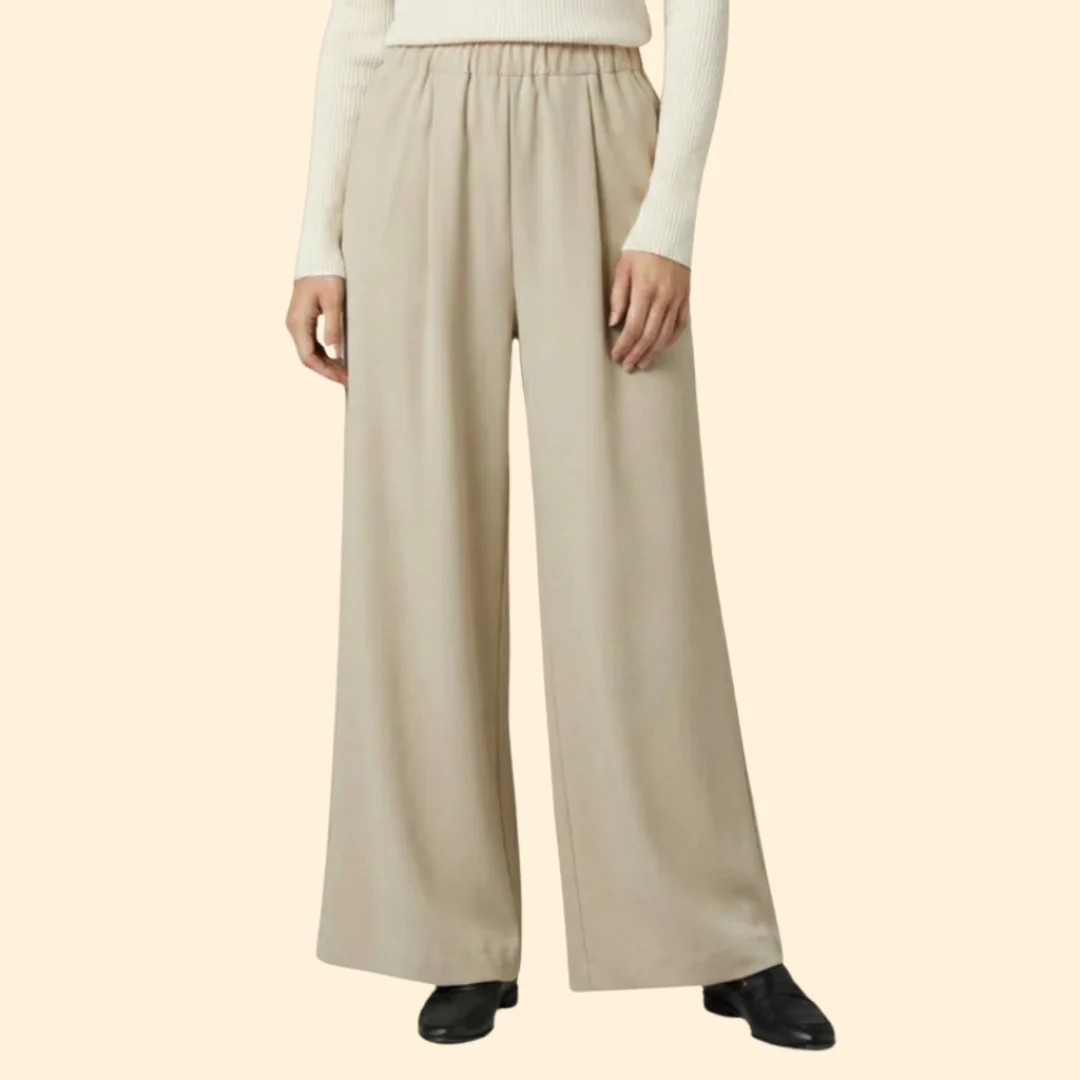 Women’s Wide Leg Trousers with High Waist - Image 8