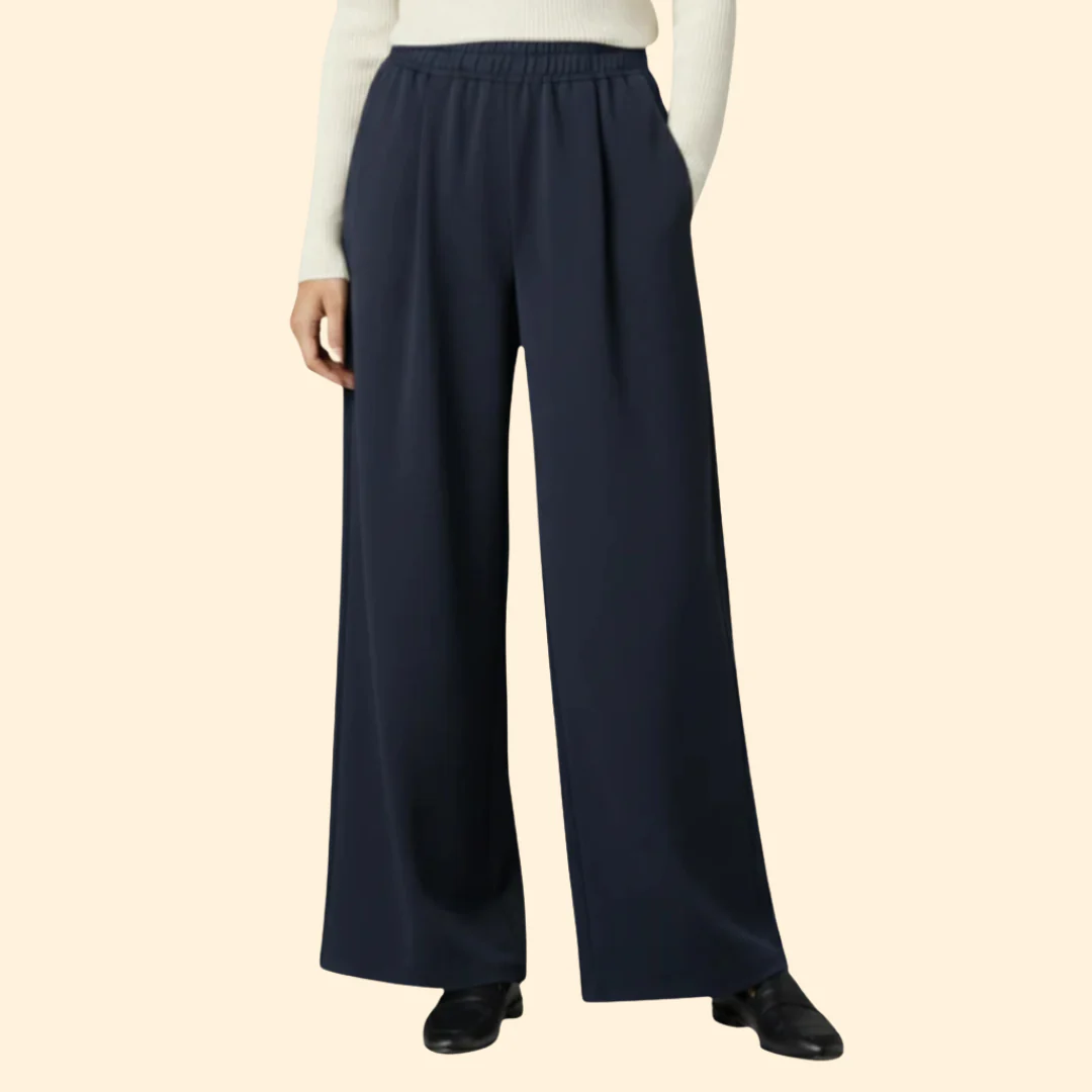 Women’s Wide Leg Trousers with High Waist - Image 9