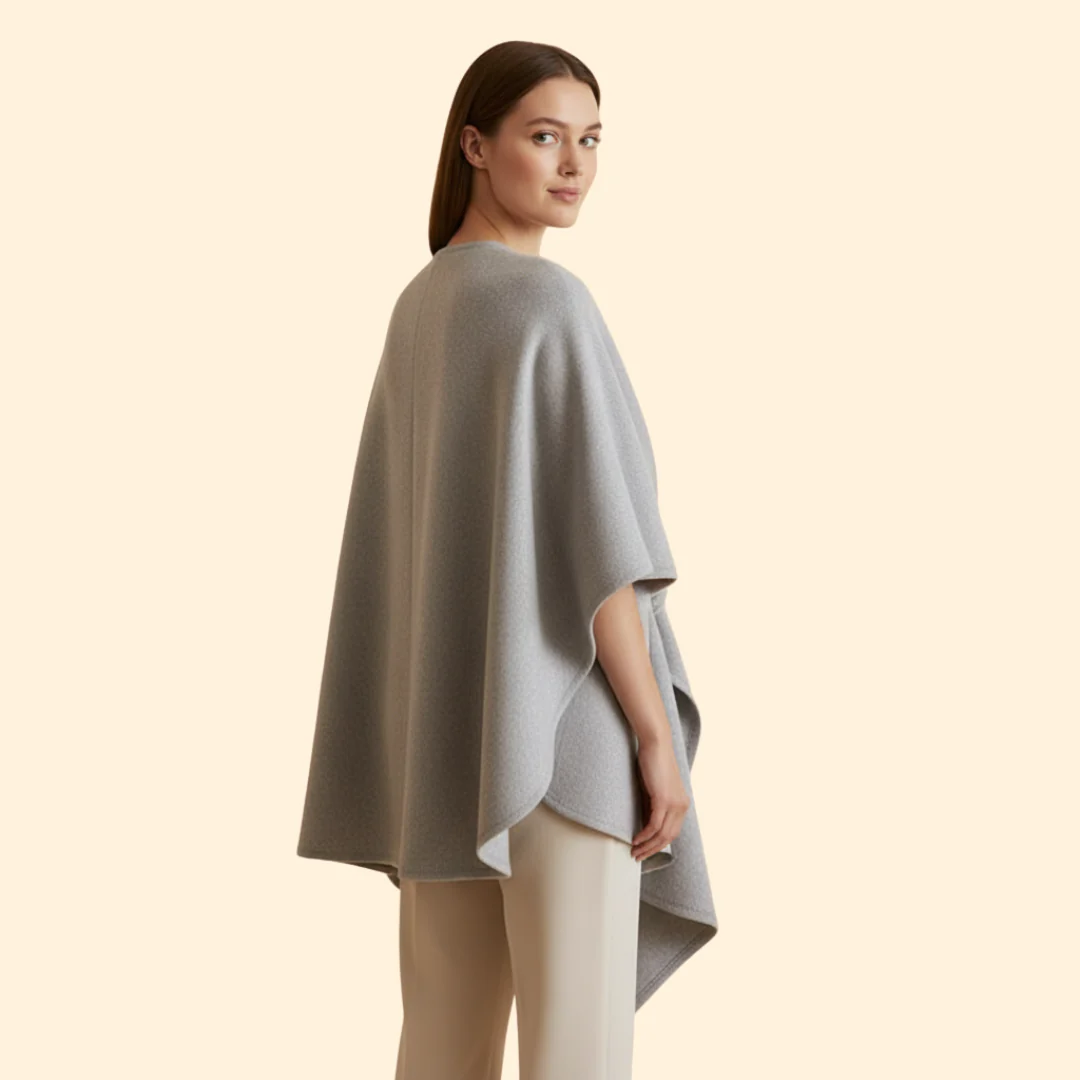 Women’s Wrap Coat with Tie Belt - Image 3