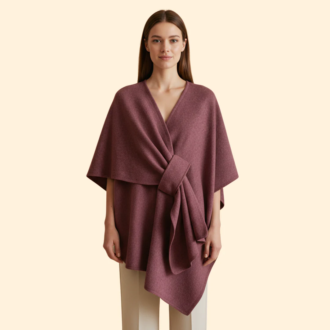 Women’s Wrap Coat with Tie Belt - Image 8
