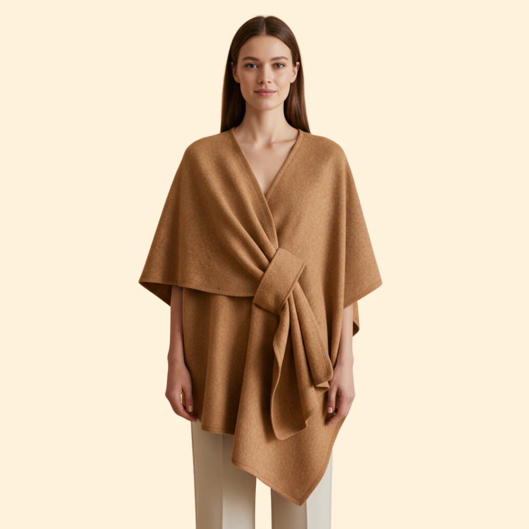 Women’s Wrap Coat with Tie Belt - Image 9